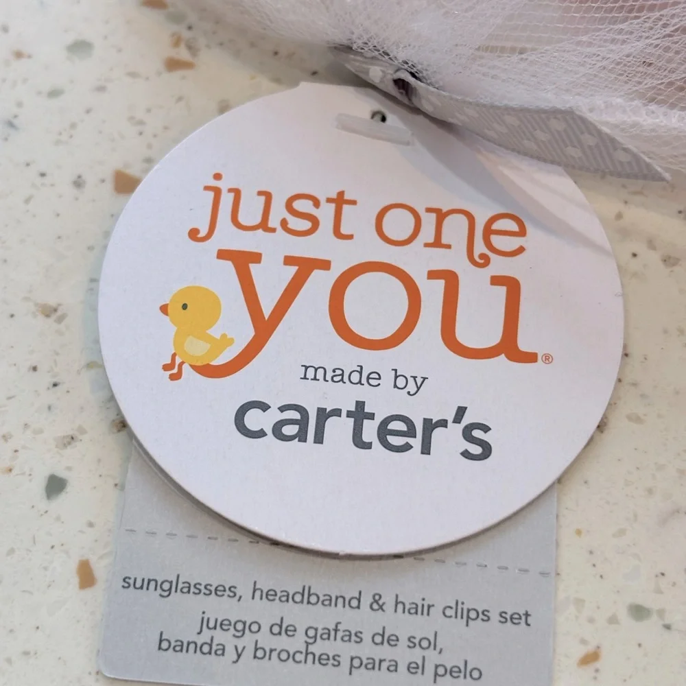 Carter’s‎ Pink Sunglasses and Hair Accessories Set for Baby or Kids